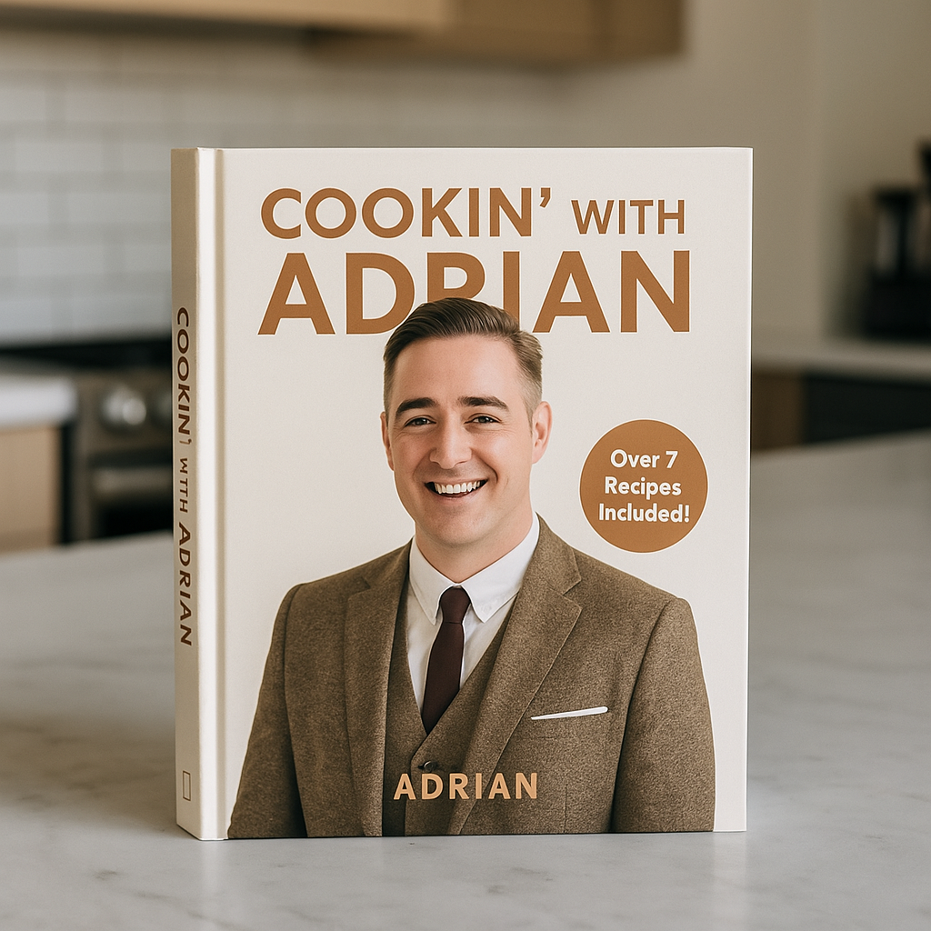 Adrian’s Cookbook cover
